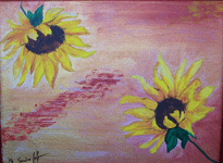 sonnenblumen_acryl